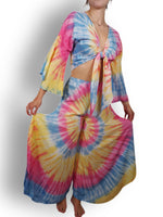 Load image into Gallery viewer, Belle Tie Dye Capri Set
