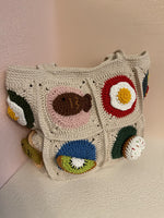 Load image into Gallery viewer, Crochet Tote Bag
