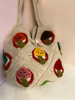 Load image into Gallery viewer, Crochet Tote Bag
