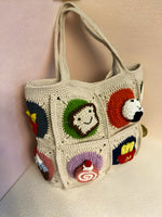 Load image into Gallery viewer, Crochet Tote Bag
