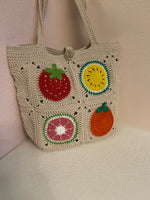 Load image into Gallery viewer, Crochet Tote Bag
