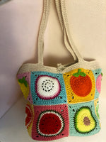 Load image into Gallery viewer, Crochet Tote Bag
