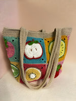 Load image into Gallery viewer, Crochet Tote Bag
