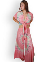 Load image into Gallery viewer, Tie Dye Capri Short Sleeves Set
